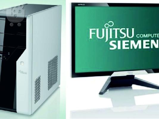 PoulaTo: Fujitsu Siemens Desktop quadcore με οθόνη 22